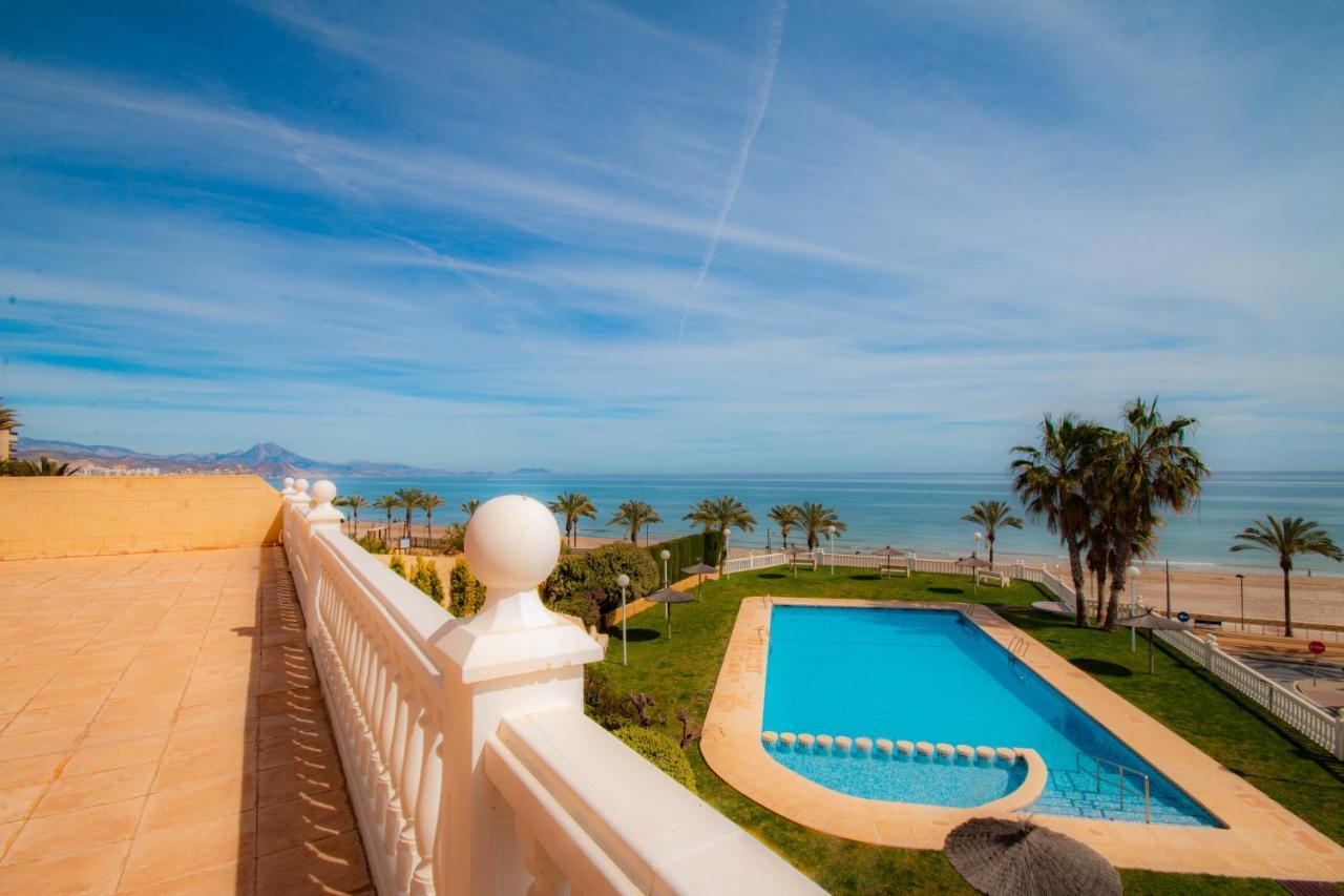 Lovely Apartment Beach Front & Pool El Campello Zewnętrze zdjęcie